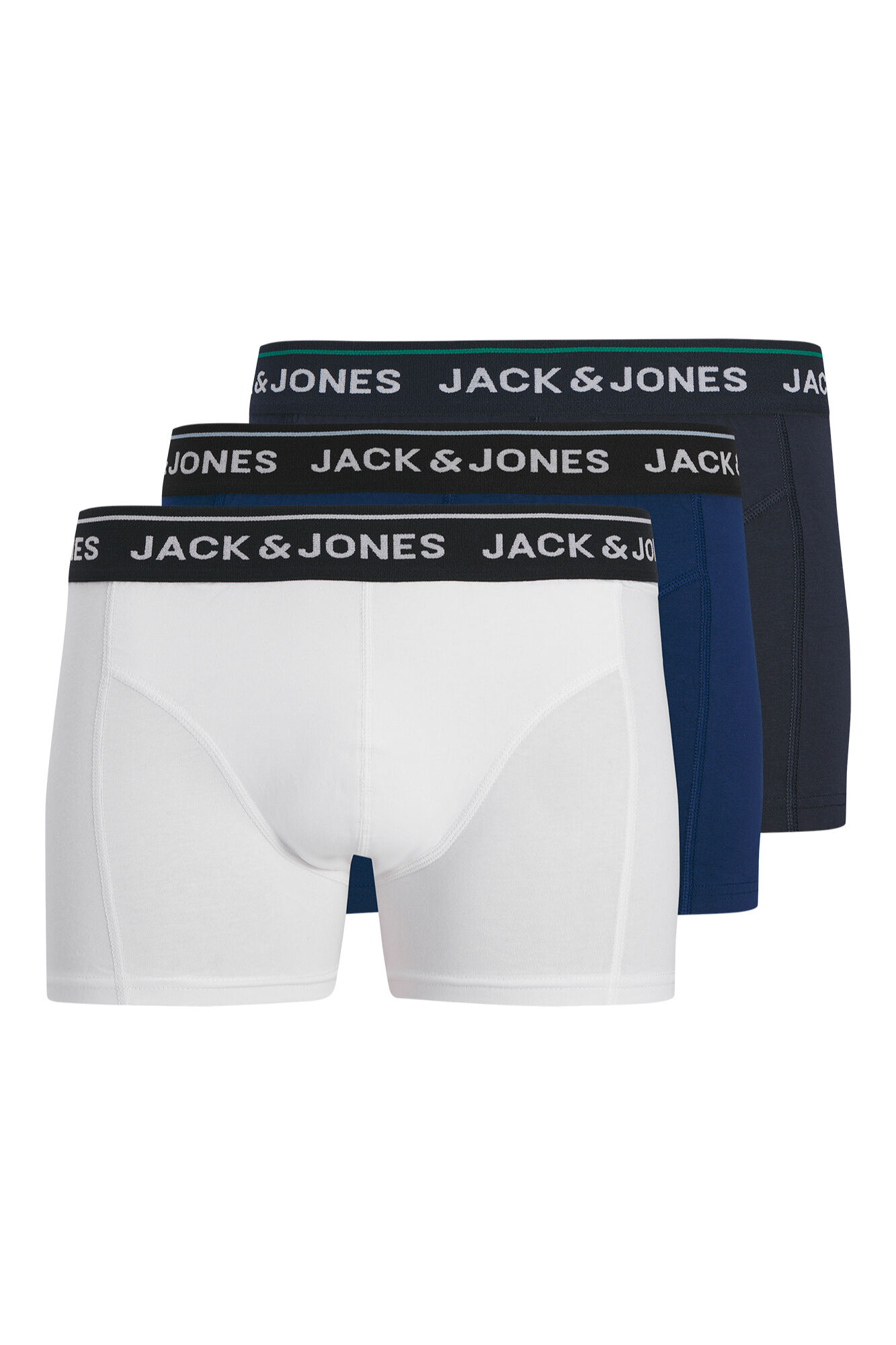 Jack & Jones Pack 3 boxers algod&oacute;n