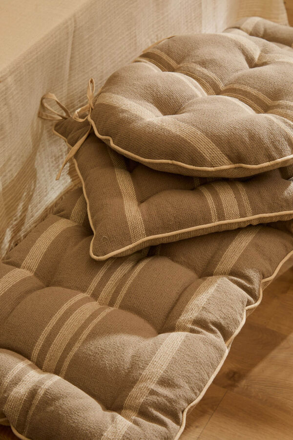 Calma House Sorento Steinbankkissen Grau