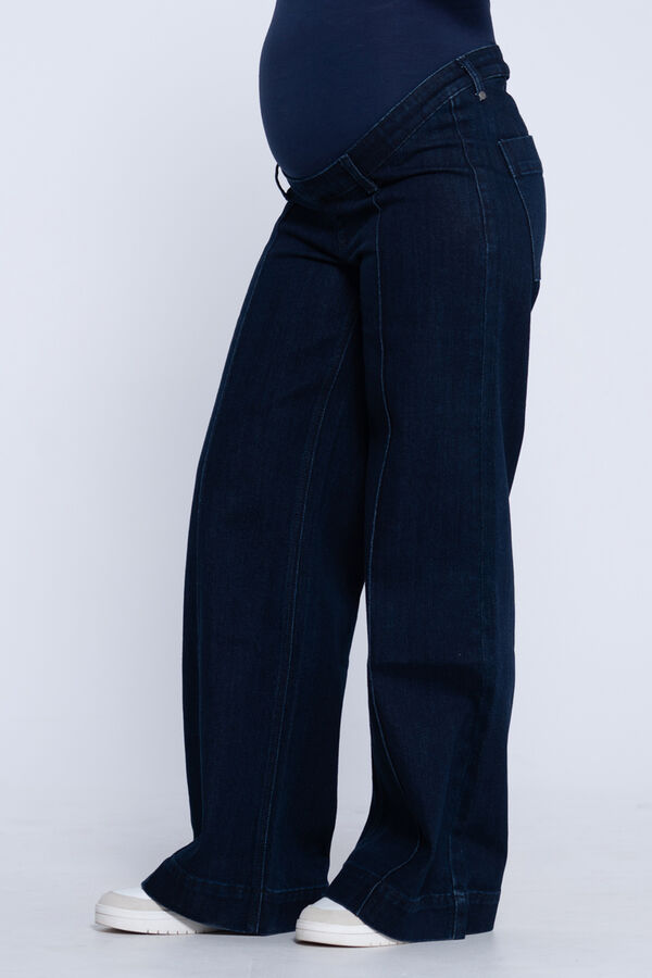 Ohma! Maternity culottes jeans red