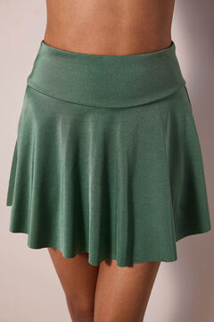 Womensecret Short Skirt Green Bikini Bottom green