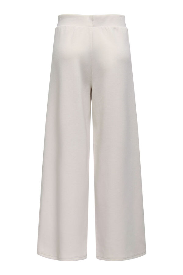 Only Play Lange Hose mit weitem Bein Grau