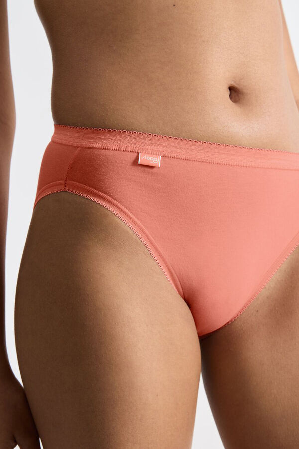 Sloggi Pack of 3 seamless panties piros