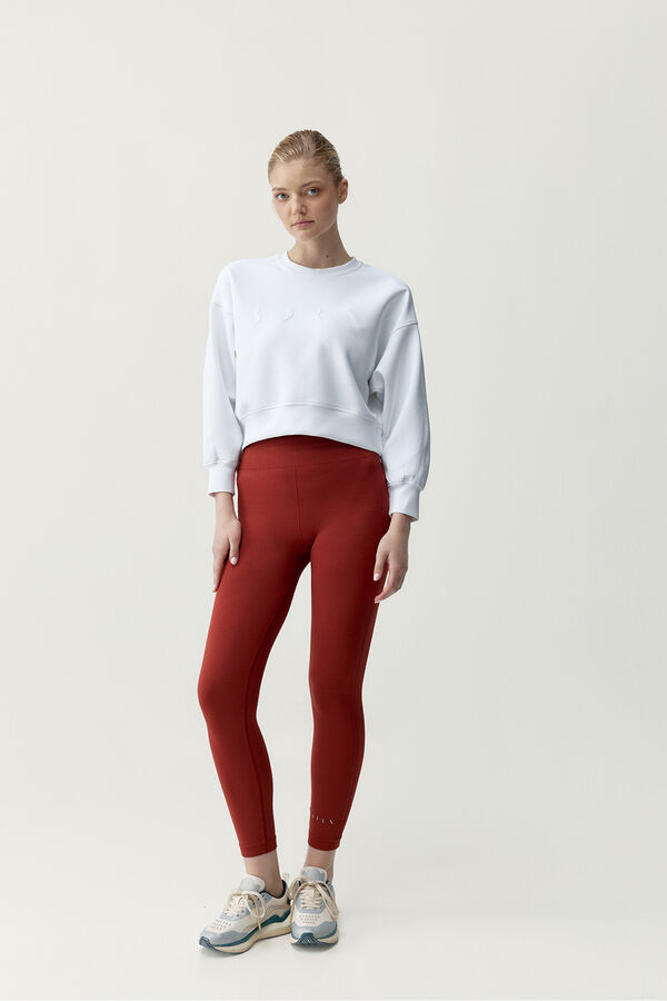 Born Living Yoga Sudadera Flora blanco marfil