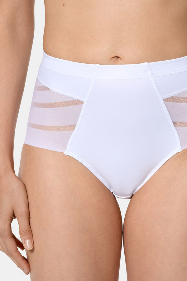 DIM Diams Control minimiser panty blanc