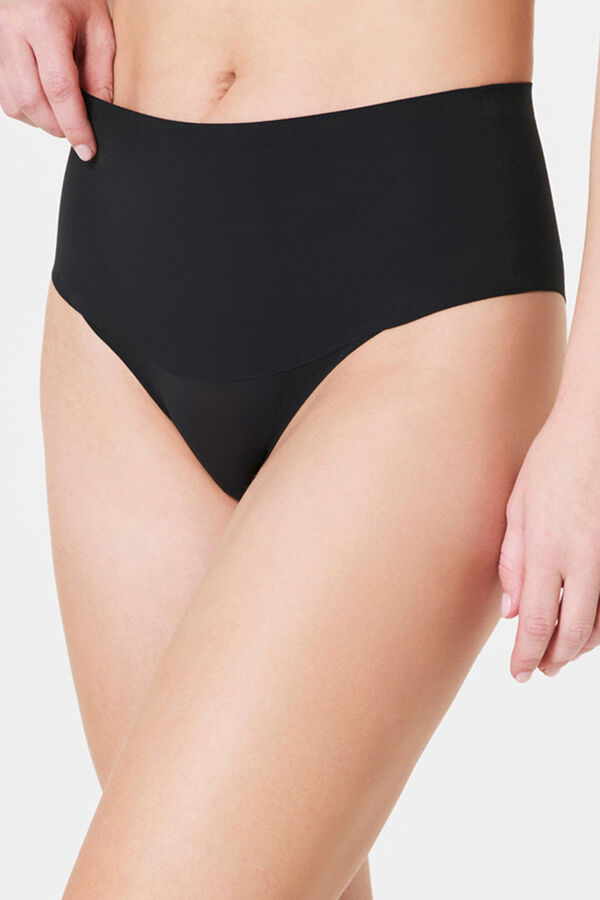 Spanx SPANX supersmooth&trade; Undie-tectable&reg; Invisible Shaping Brazilian Panty black