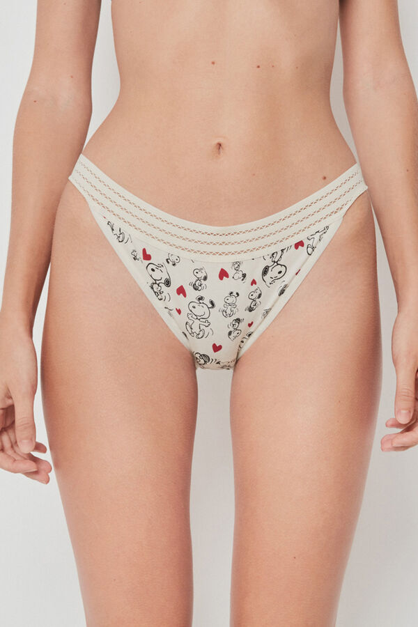 Womensecret 3-pack Snoopy panties printed