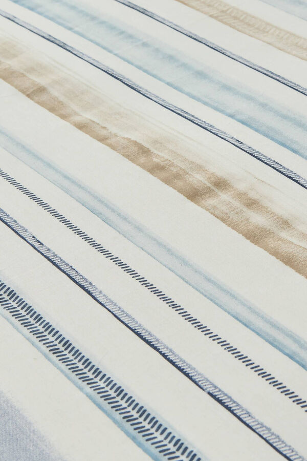 Womensecret Watercolour striped duvet cover Plava