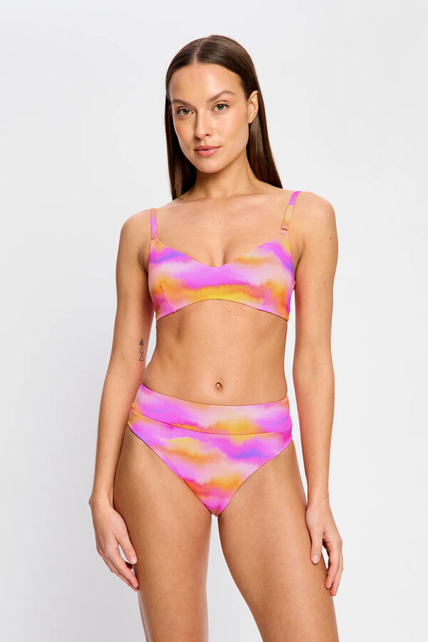 Modibodi Top Bikini escote estampado estampado