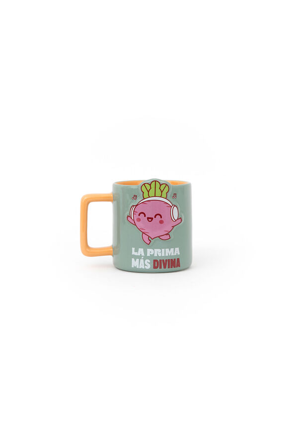 Mr. Wonderful 3D Beetroot Mug - The Most Divine Cousin printed