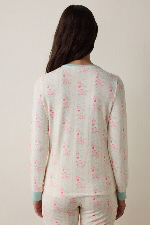 Penti Camiseta con flores bonitas estampado