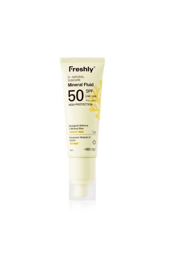 Freshly Cosmetics Facial Sunscreen SPF 50 white