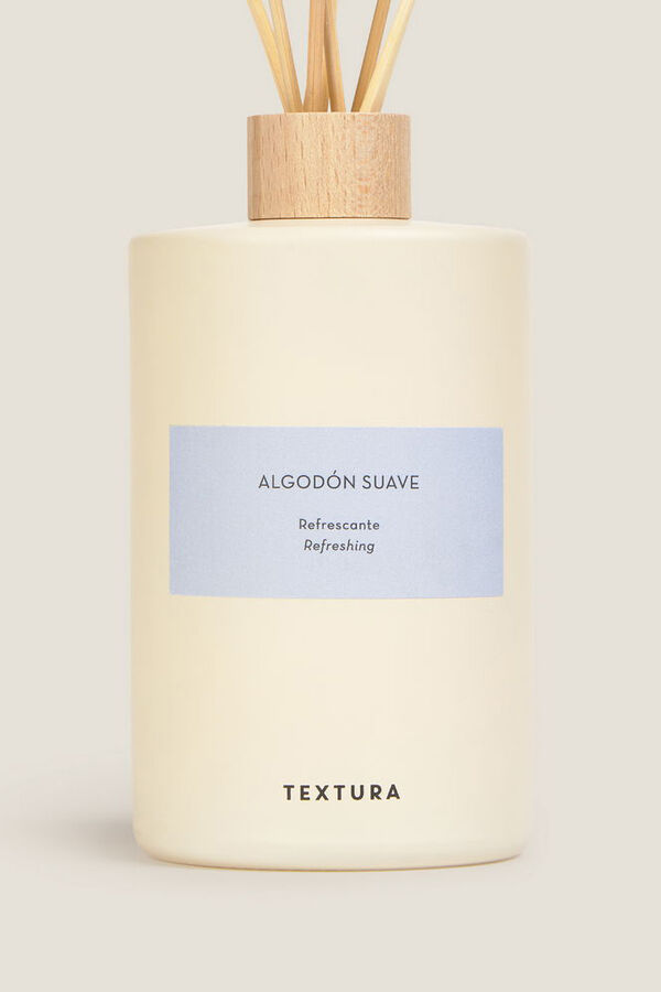 Textura Mikado de algod&atilde;o macio bege