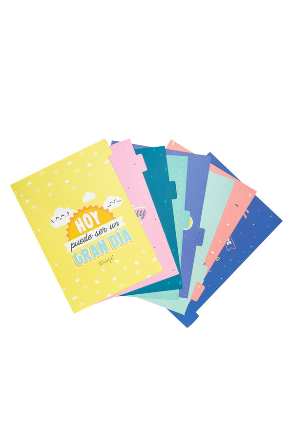 Mr. Wonderful Separadores para archivadores estampado