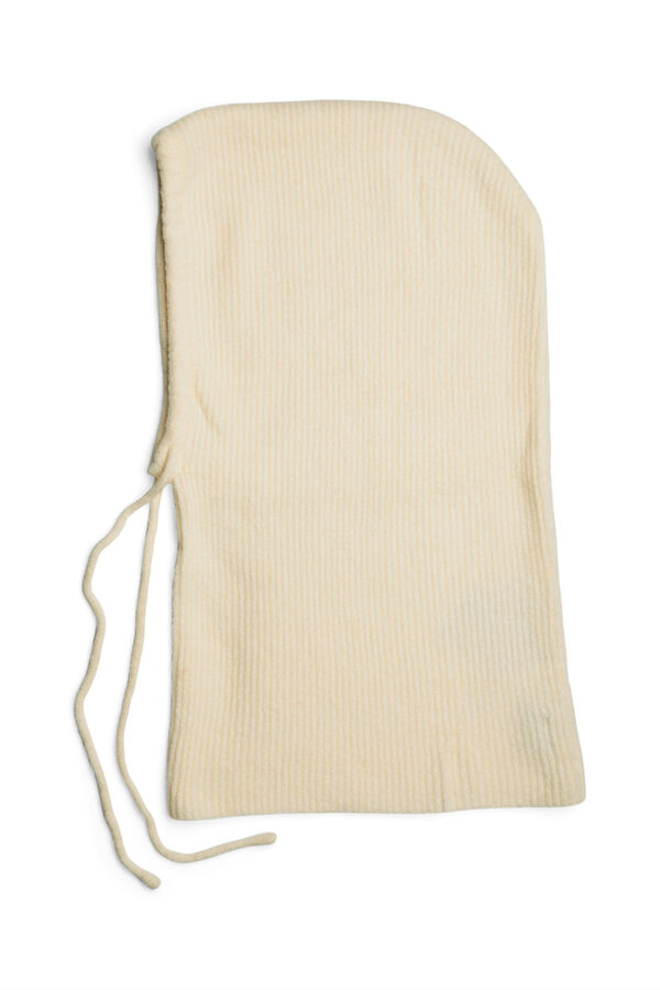 Pieces Basic ribbed balaclava Bela