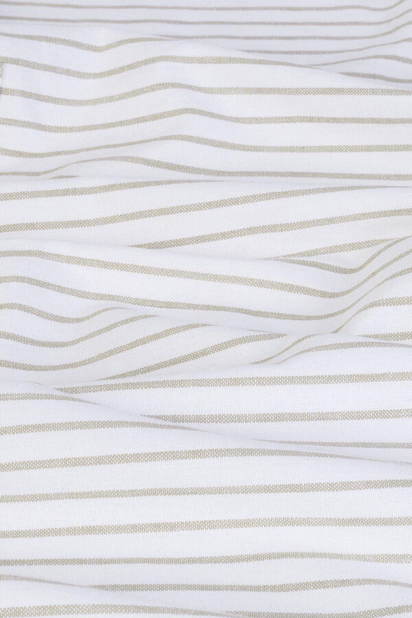 Womensecret Striped cotton apron Bež