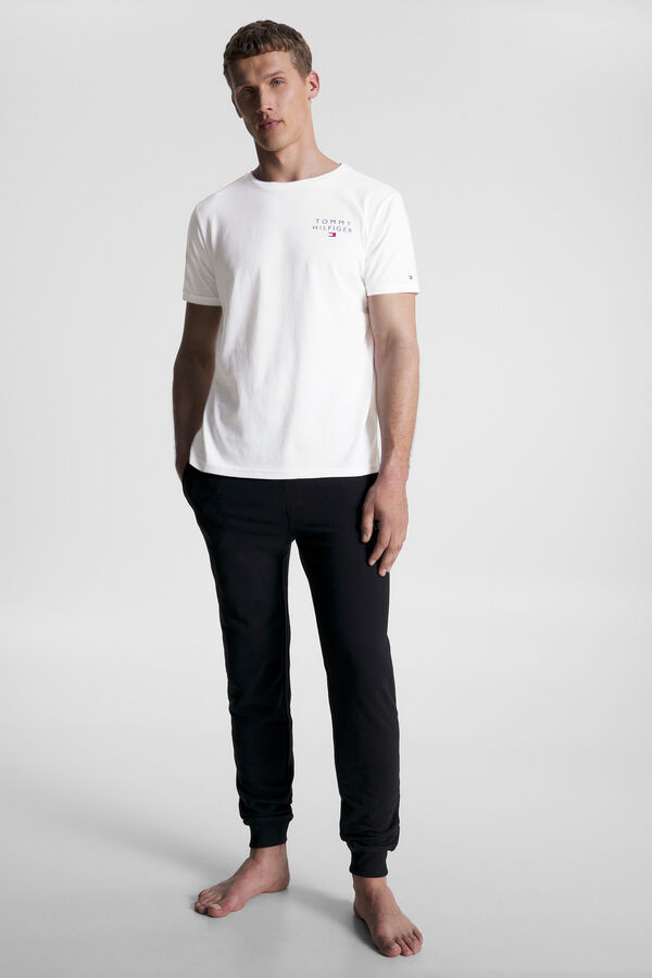 Womensecret Plain logo T-shirt blanc
