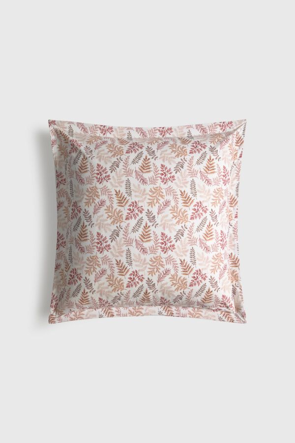 Textura Printed cushion cover nude