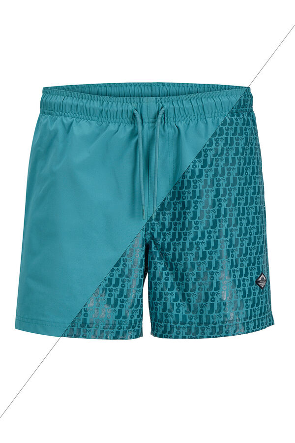 Jack & Jones Color-changing swimwear SPLASH blue