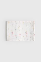 Textura Cotton muslin balloon sleeves blanc