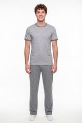 Penti Plain short sleeve long pyjamas set printed