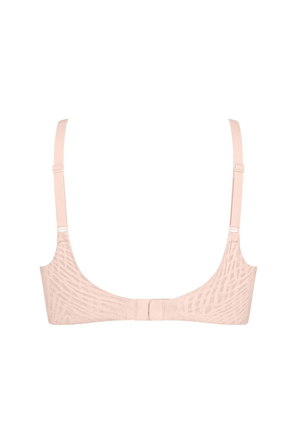 Sloggi Sujetador push up sin aro alta sujeci&oacute;n rosa