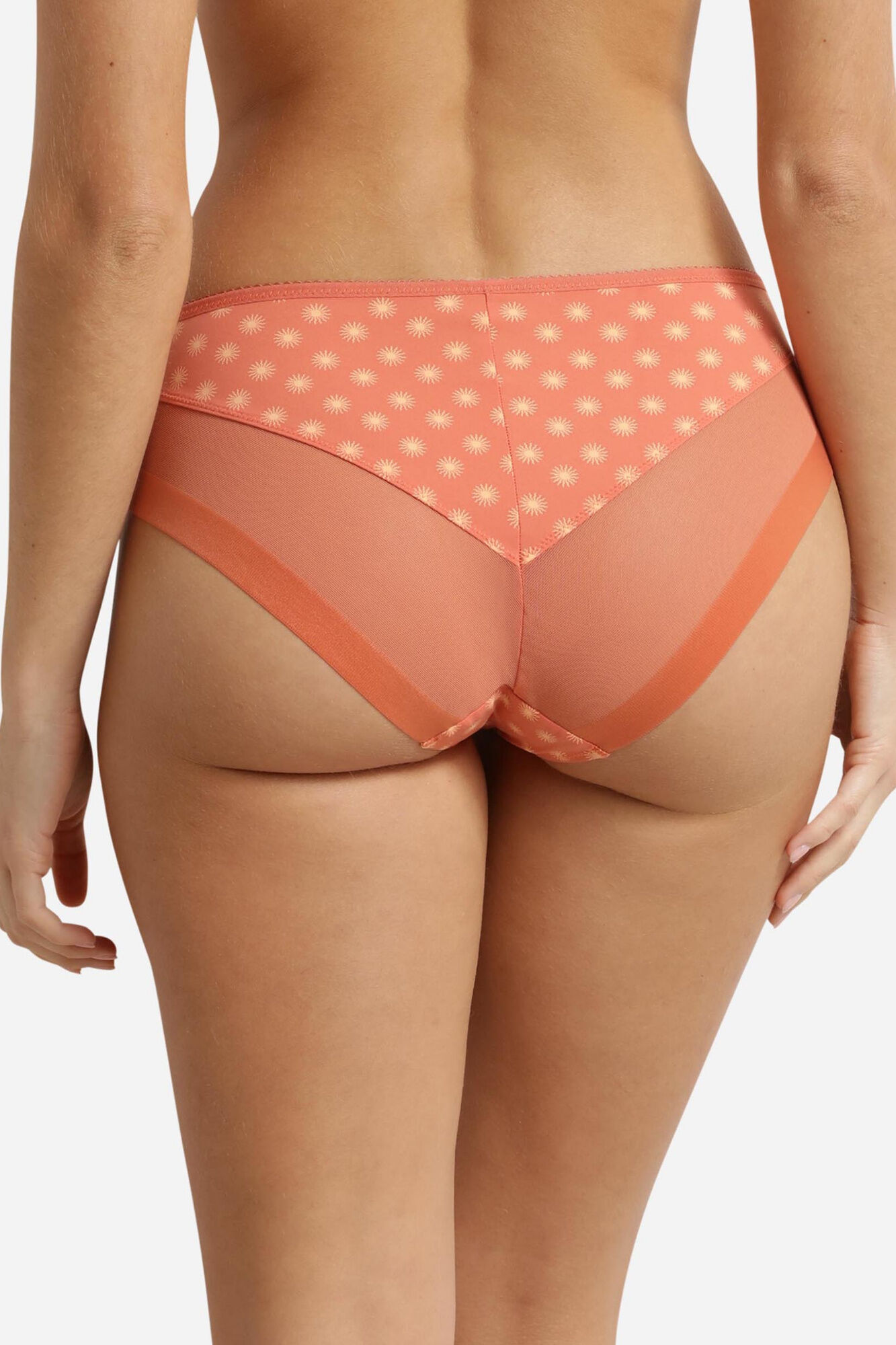 DIM Braga cl&aacute;sica microfibra y  malla