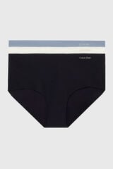 Womensecret Pack of 3 hipster panties - Invisibles mit Print