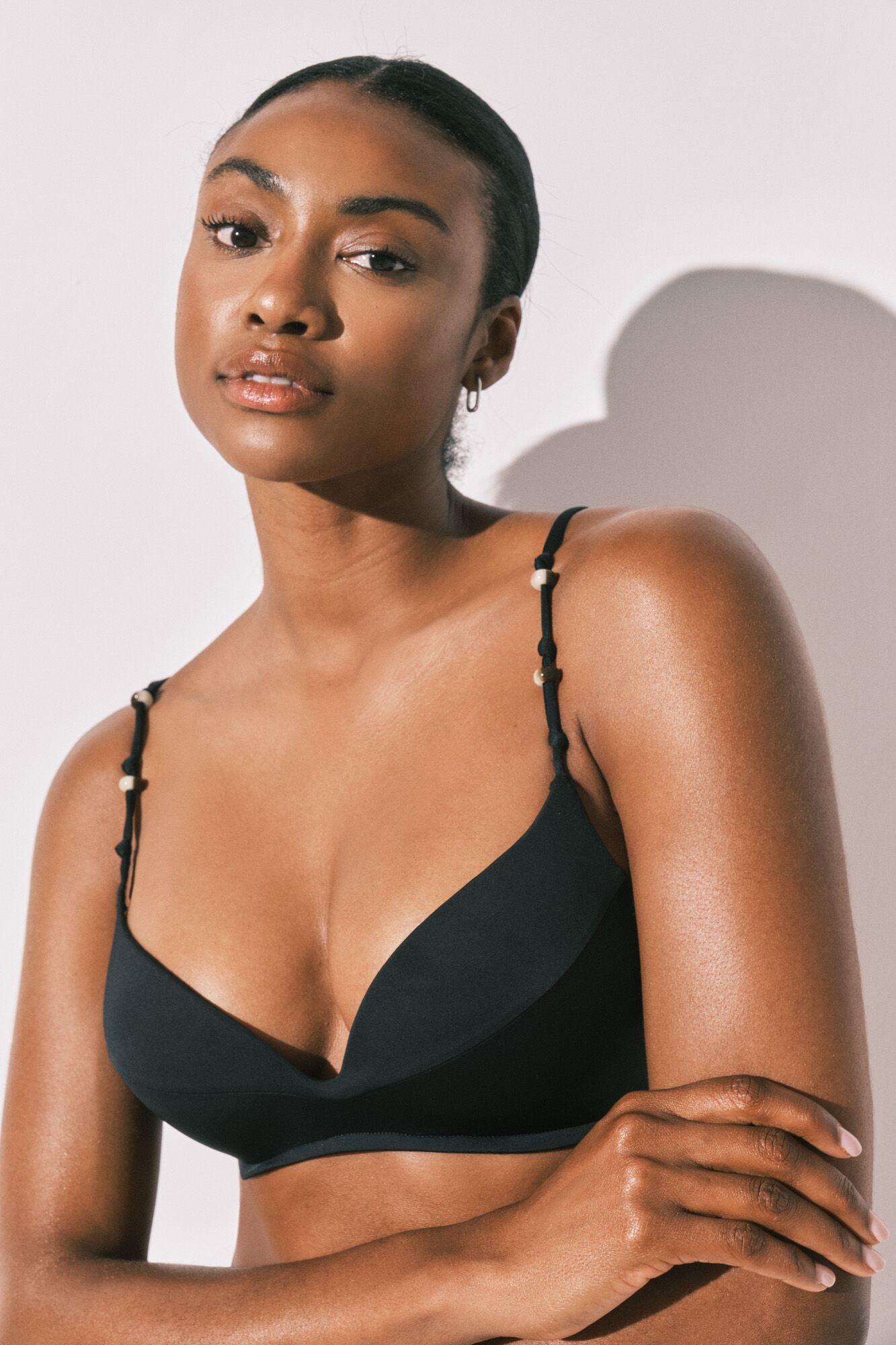 Women'secret Top biqu&iacute;ni copa fixa preto