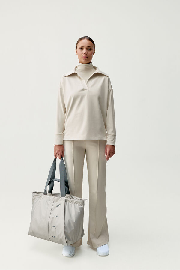 Born Living Yoga Polo shirt Lua Next Blue beige