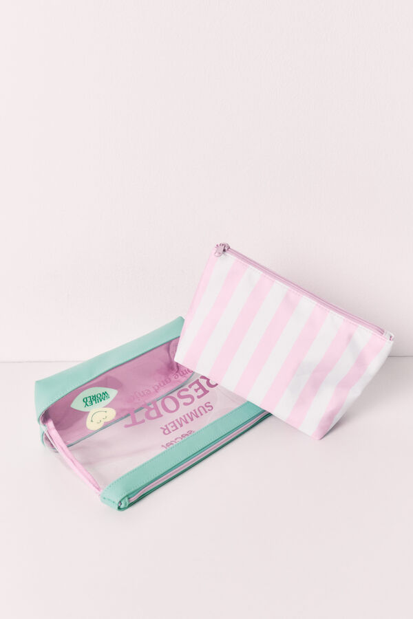 Women'secret Lot trousses de toilette SmileyWorld&reg; imprim&eacute;