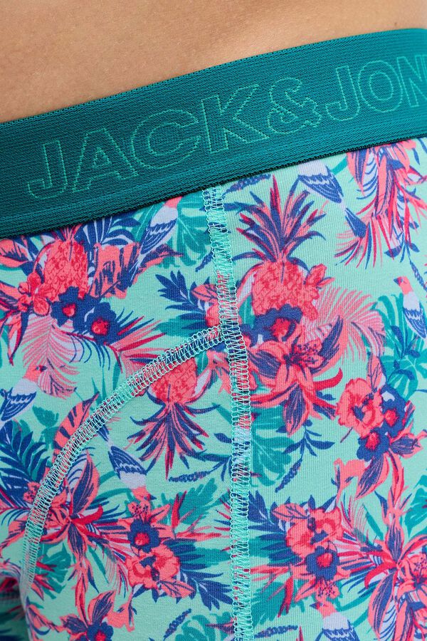 Jack & Jones 3-pack floral boxers blue
