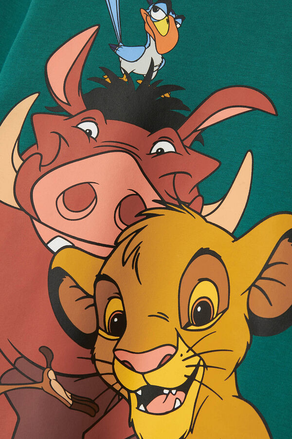 Name it Camiseta ni&ntilde;o Rey Le&oacute;n turquesa