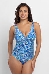 Dorina Ba&ntilde;ador una pieza relleno ligero Ventura estampado