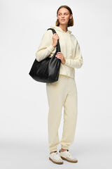 Pieces Trainingshose Braun