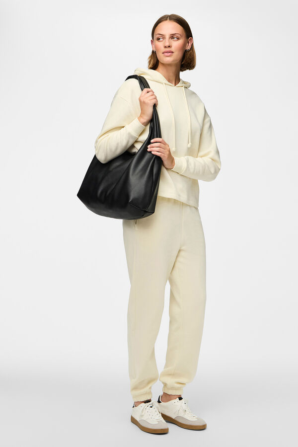 Pieces Trainingshose Braun