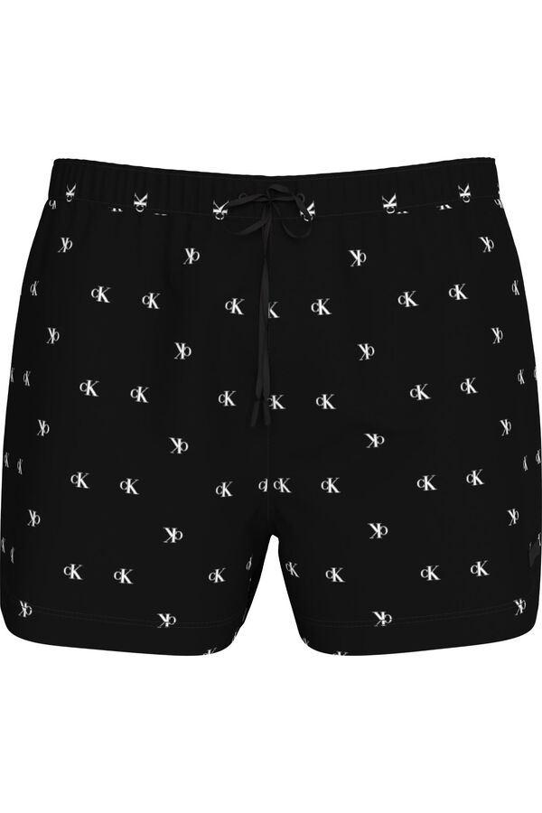 Calvin Klein Medium length drawstring swimwear black