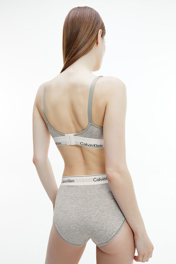 Womensecret Calvin Klein cotton maternity top with waistband Grau