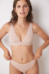 Womensecret LOVELY soutien-gorge triangle dos nu beige nude