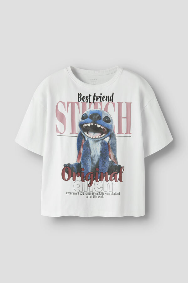 Name It Stitch T-shirt white