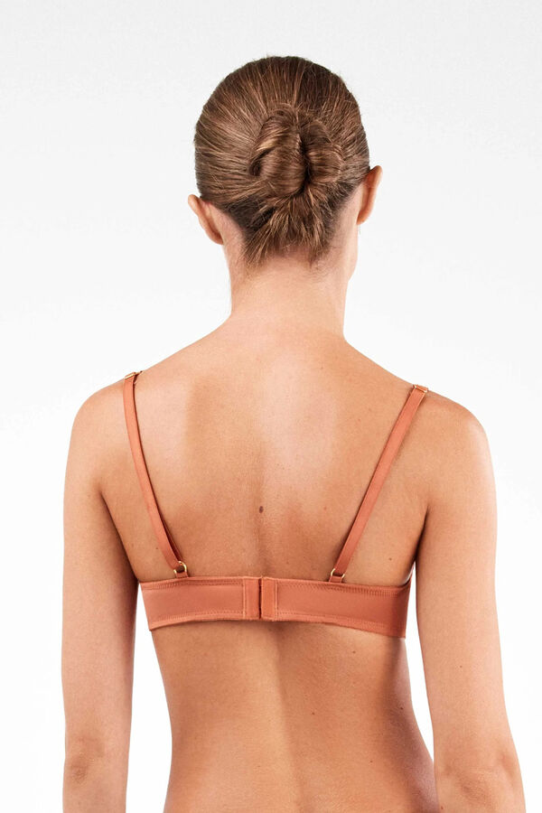 Gisela Balconette melltartó szivacs nélkül rávasalt mintás