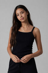 Lmtd Top de tirantes negro