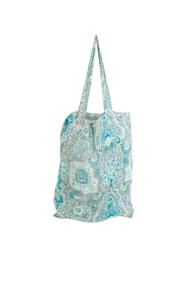 Kbas Par&eacute;o serviette en coton bleu