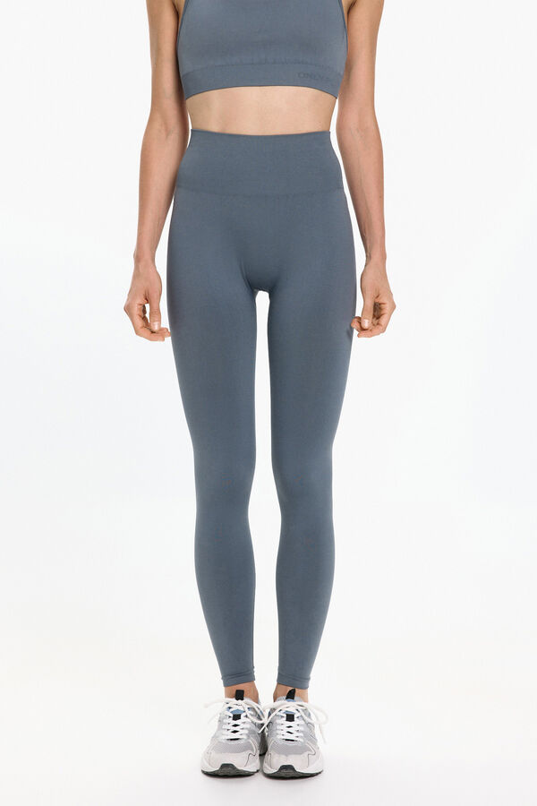 Only Play Legging tiro extra alto scrunch gris
