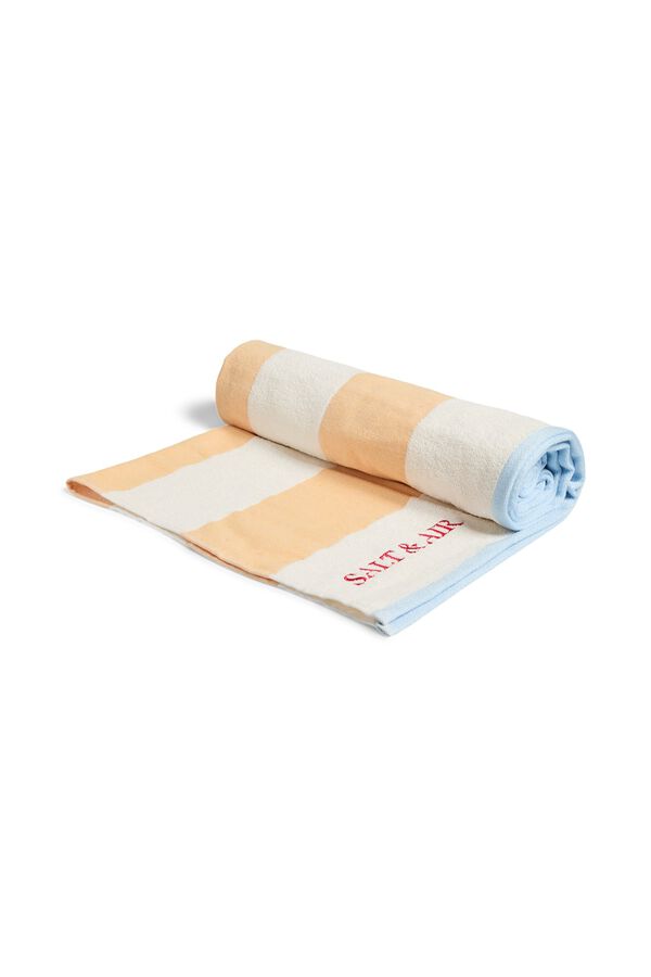 Pieces Organic cotton beach towel white