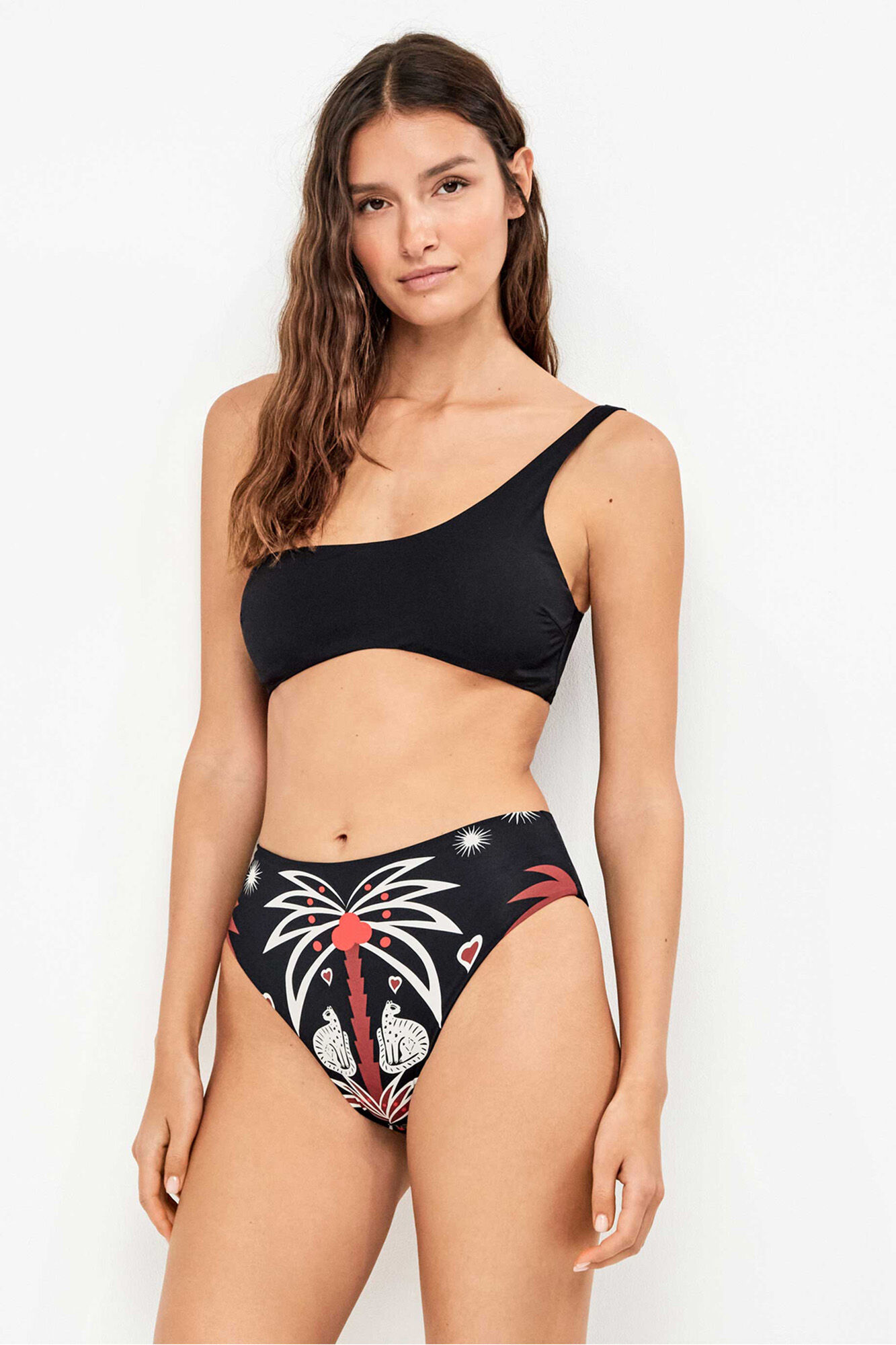 Gisela Extra hochgeschnittenes Bikini-H&ouml;schen