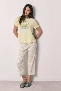 Women'secret Stitch short sleeve capri pyjamas