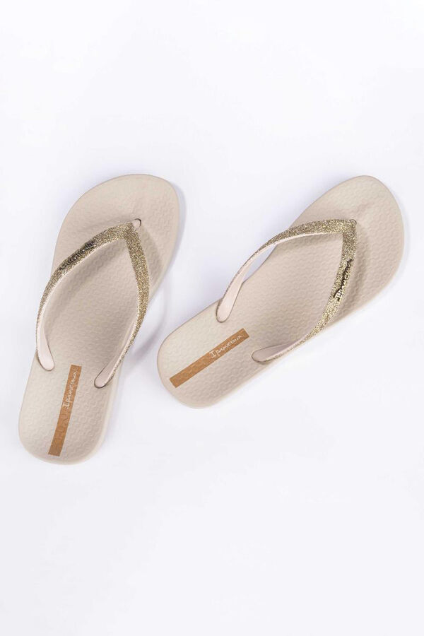 Ipanema Beige lolita flip flops brown