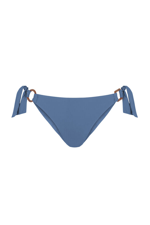 Womensecret Culotte bikini tanga bleue bleu