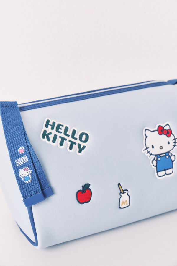 Women'secret Neoprene vanity case HELLO KITTY blue