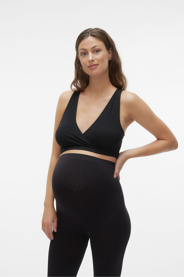 Mamalicious Organic cotton maternity bras black